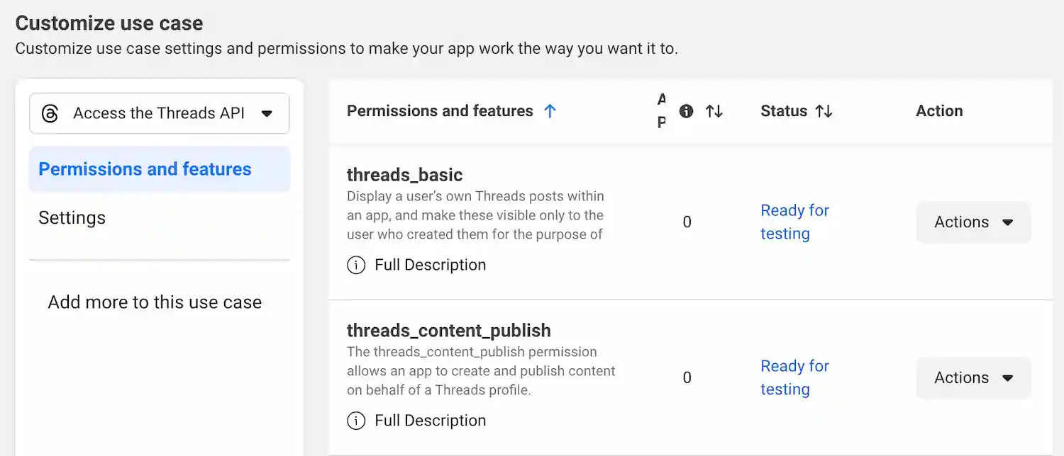 Step 4 - Scope a Meta App