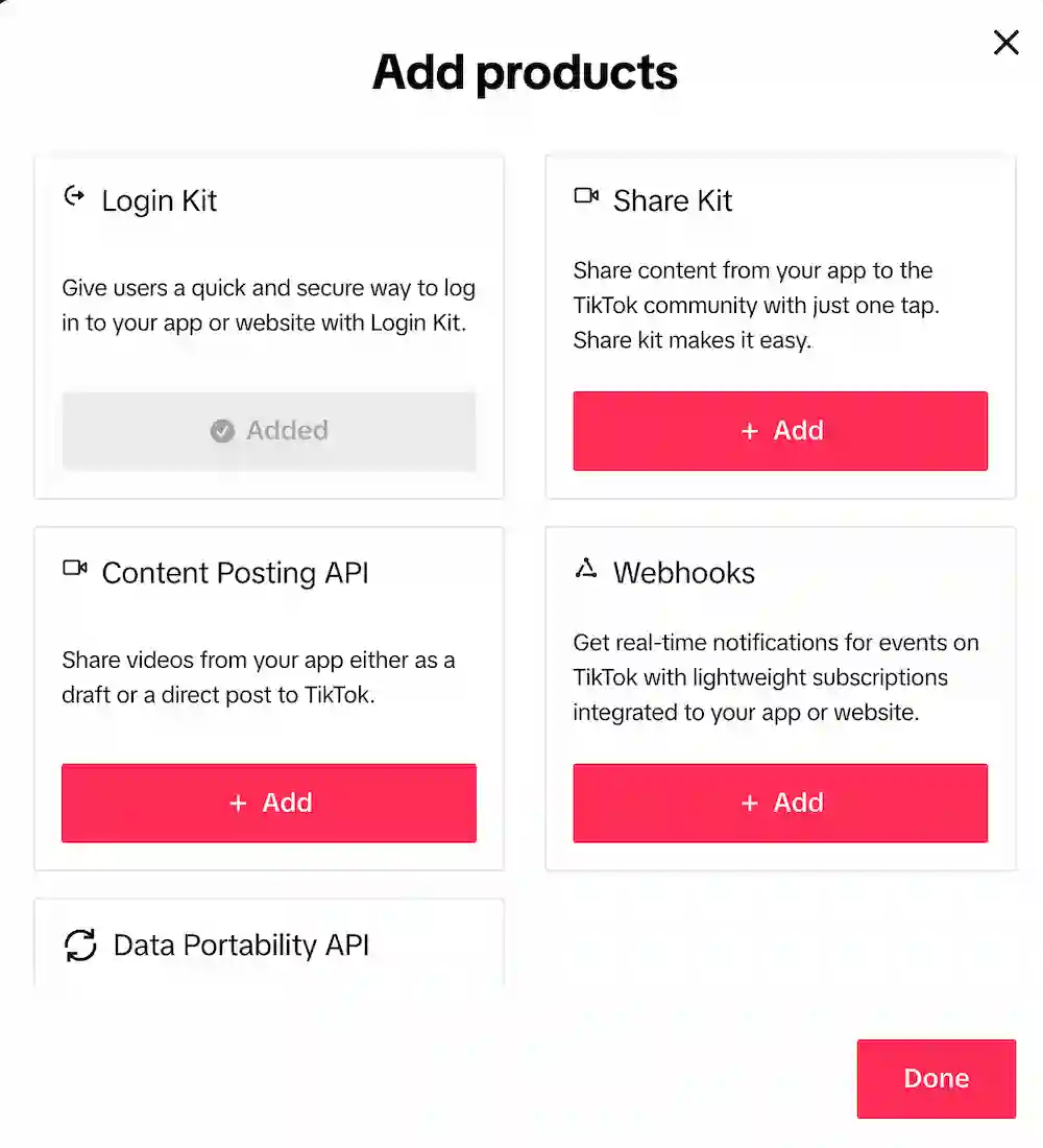 Add Share Kit